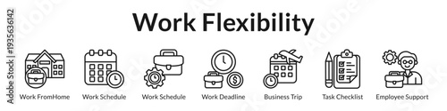 Work Flexibility Icon