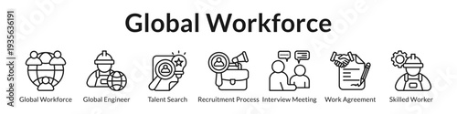 Global Workforce Icon