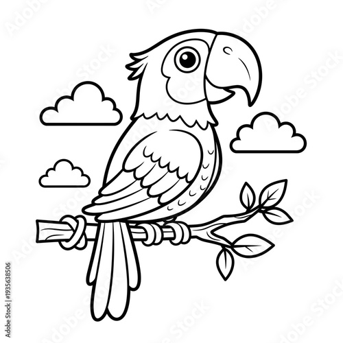 Cute Animal Coloring Book for Kids