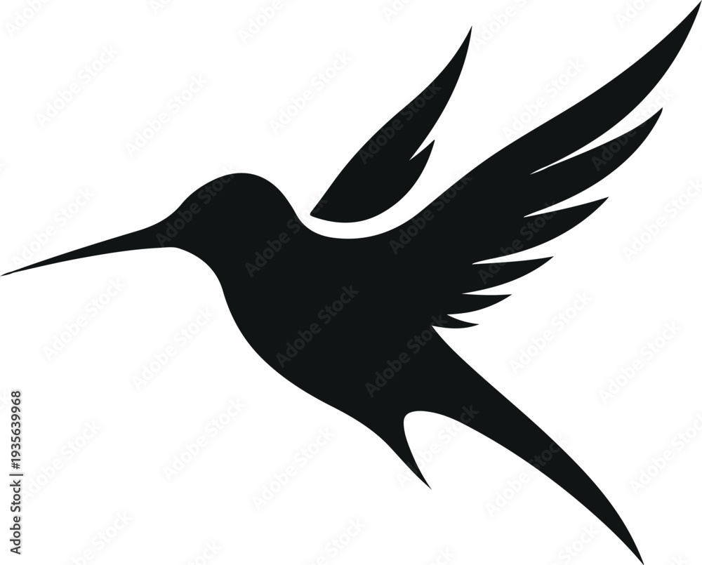 Obraz premium bird vector art silhoutte, bird logo, icon 2.eps