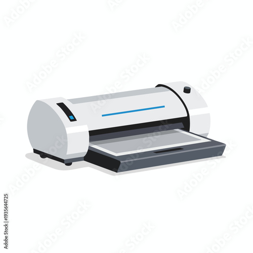 Modern Flatbed Inkjet Printer for Printing Graphics and Texts on Various Surfaces
