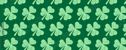 Shamrock Pattern A Festive St Patrick day