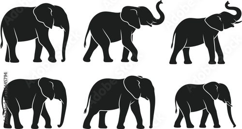 Black Dentist Treating Patient Silhouette Vector Illustration Featuring Dental Clinic Checkup Procedure With Professional Medical Equipment Isolated On White Background