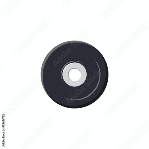 Close Up of a Classic Vinyl Record for Music and Audio Enthusiasts
