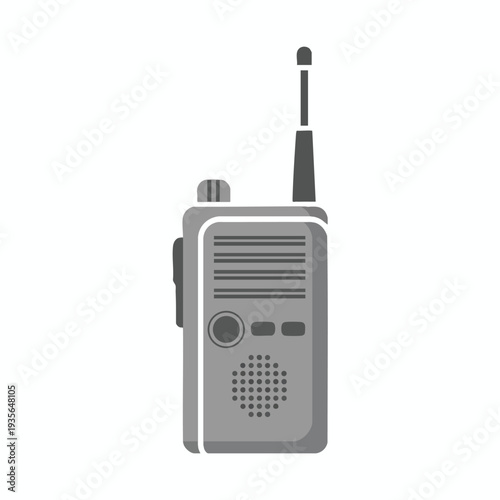 Portable Handheld Radio Transceiver for Communication and Emergency Use