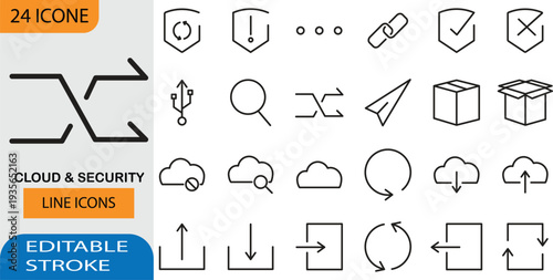 Creative Modern Logo Icons Set – Abstract Brand Identity Vector Logo Collection for Business and Company Branding