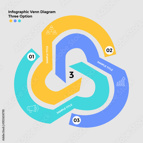 Vector triangle element for infographic. Template for cycling diagram, graph, presentation. Business concept with 3 options, parts, steps or processes.