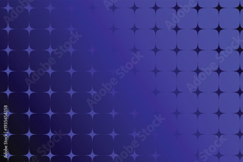 Blue gradient geometric background with circular grid fade effect. Modern abstract pattern ideal for technology branding and digital design layouts. Seamless vector backdrop suitable for presentation,