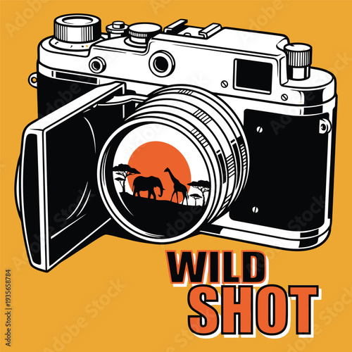 Safari Photography Adventure Concept