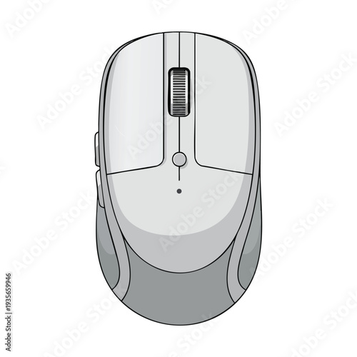 Wireless Computer Mouse for Office and Gaming Use