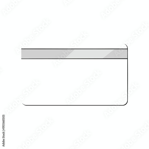 Blank Credit Card Mockup for Design and Branding Projects