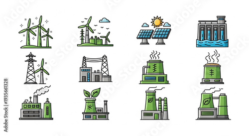 Various Industrial Power Generation Facilities.
