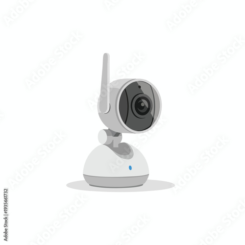 Advanced Home Security Camera with Pan and Tilt Functionality