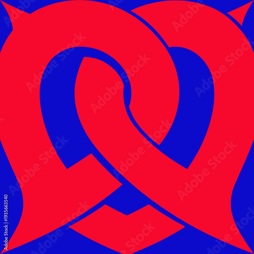 Interconnected Shapes in Dynamic Motion