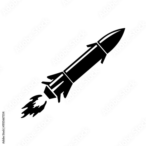 Missile icon vector illustration