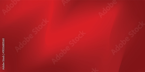 Abstract red gradient background, light and shadow on the backdrop with dimensions, hot tone wall with intense color, horizontal wallpaper.