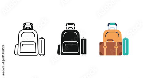 Luggage Set Travel Gear Commercial