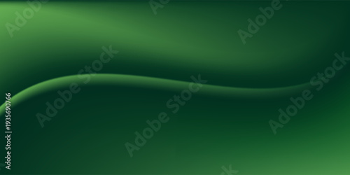 Abstract blurred gradient mesh background in green.