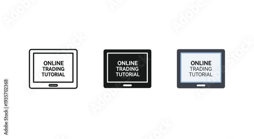 Trading Tutorial Tablet Education Commercial