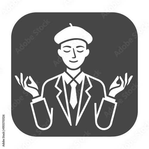 Professional welcomes client with open arms in business setting