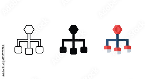 Hierarchy Structure Organization Chart Business Concept