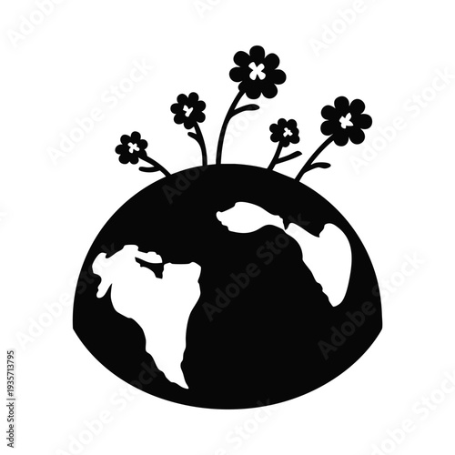 Earth Hour Environment Icon