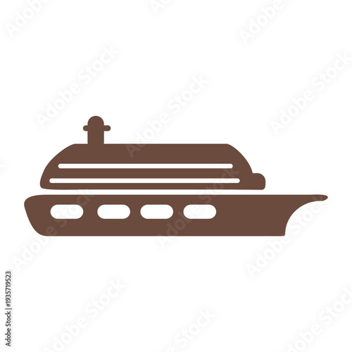 Seaboat shipment icon