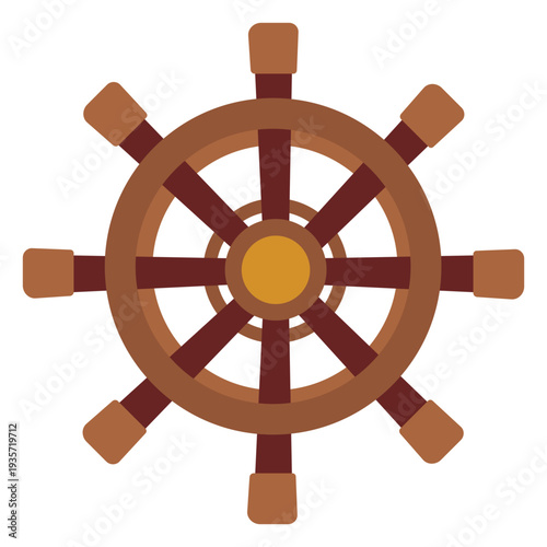 Wheel travel icon