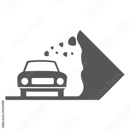 Avalanche from right sign