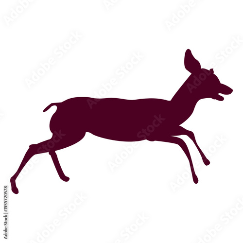 Deer running sequence 11