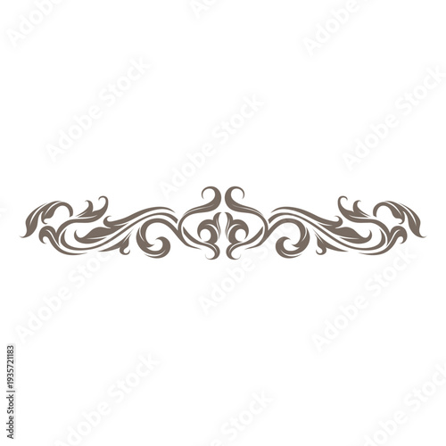 Ornamented curves divider