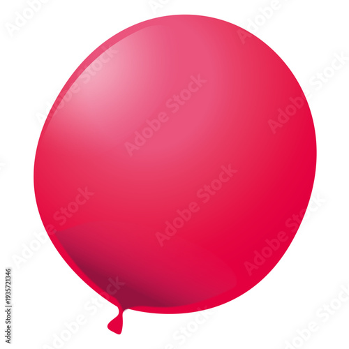 Red party balloon