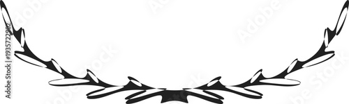 Vector laurel wreath border