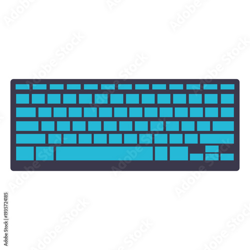 Keyboard flat icon