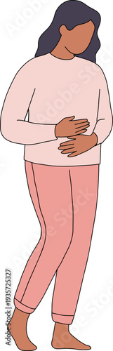 Women Menstrual Health Illustration