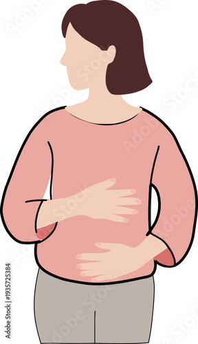 Women Menstrual Health Illustration