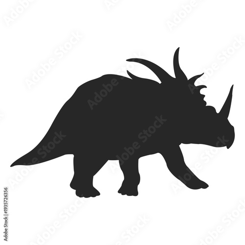 Ceratopsian silhouette