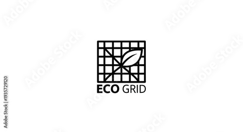 Eco Grid Logo for Sustainable Energy and Environmental Network