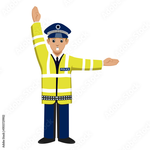 Photos Traffic police signalling