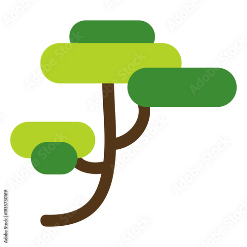 Bonsai tree green