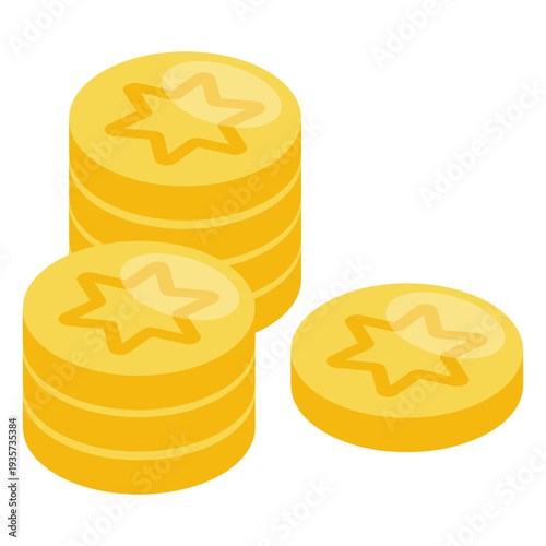 Принти на полотні Hanukkah gelt icon