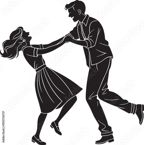 silhouette of a couple