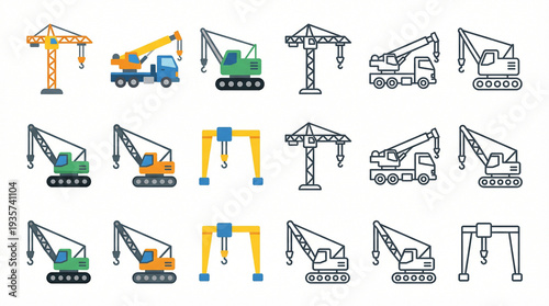 set of vector icons for design