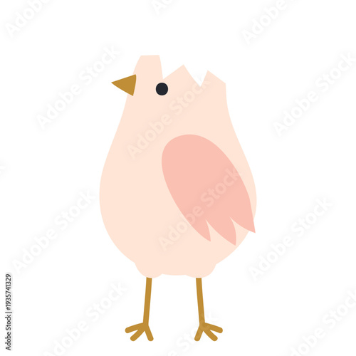 Chicken with eggshell icon