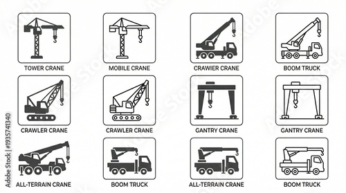set of vector icons of gas