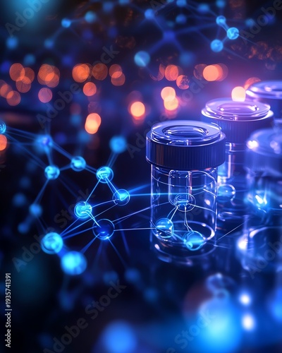 Futuristic Depiction of Large Molecule Biologic Drug Delivery System