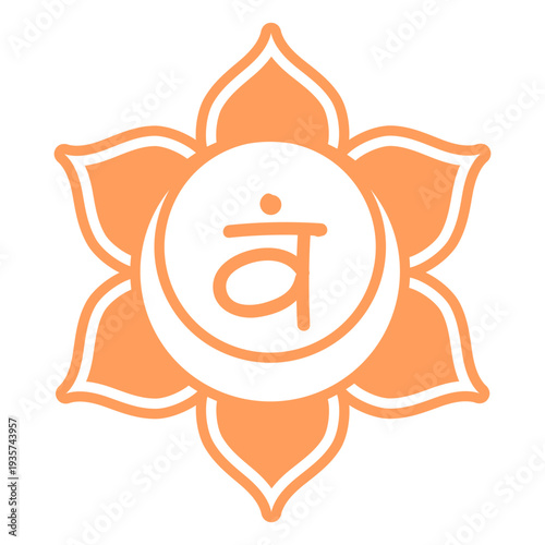 Sacral chakra symbol