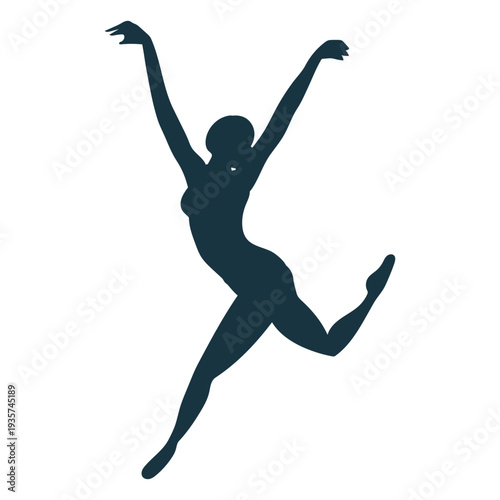 Posture ballet dancer ballerina silhouette ballet