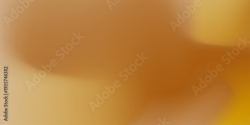 Warm Golden Orange Soft Blurred Flowing Gradient Background. Soft natural shades of yellow, orange and red. Modern gold foil leaf texture, glass effect background vector illustration art design
