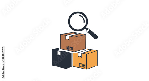Inventory Control creative tone color illustration